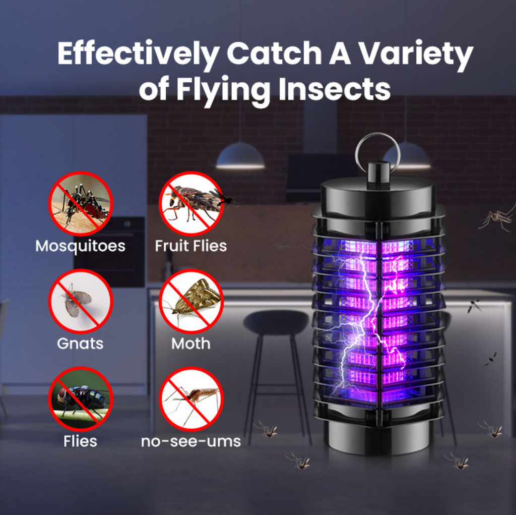 UV Insect Trap & Silent Bug Zapper for Home