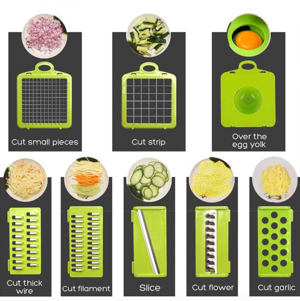 Multi-Function Stainless Steel Vegetable Slicer