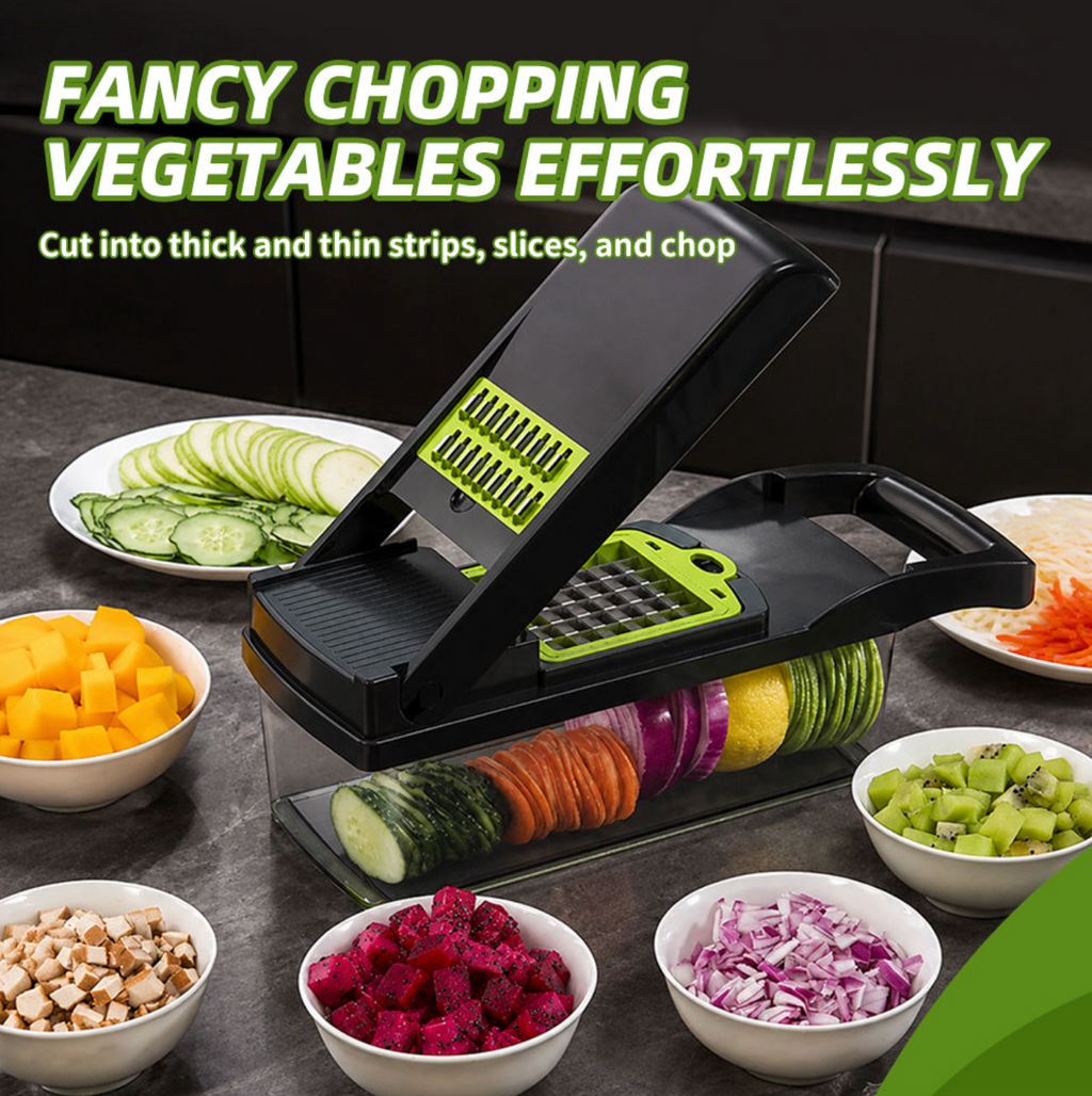 Multi-Function Stainless Steel Vegetable Slicer